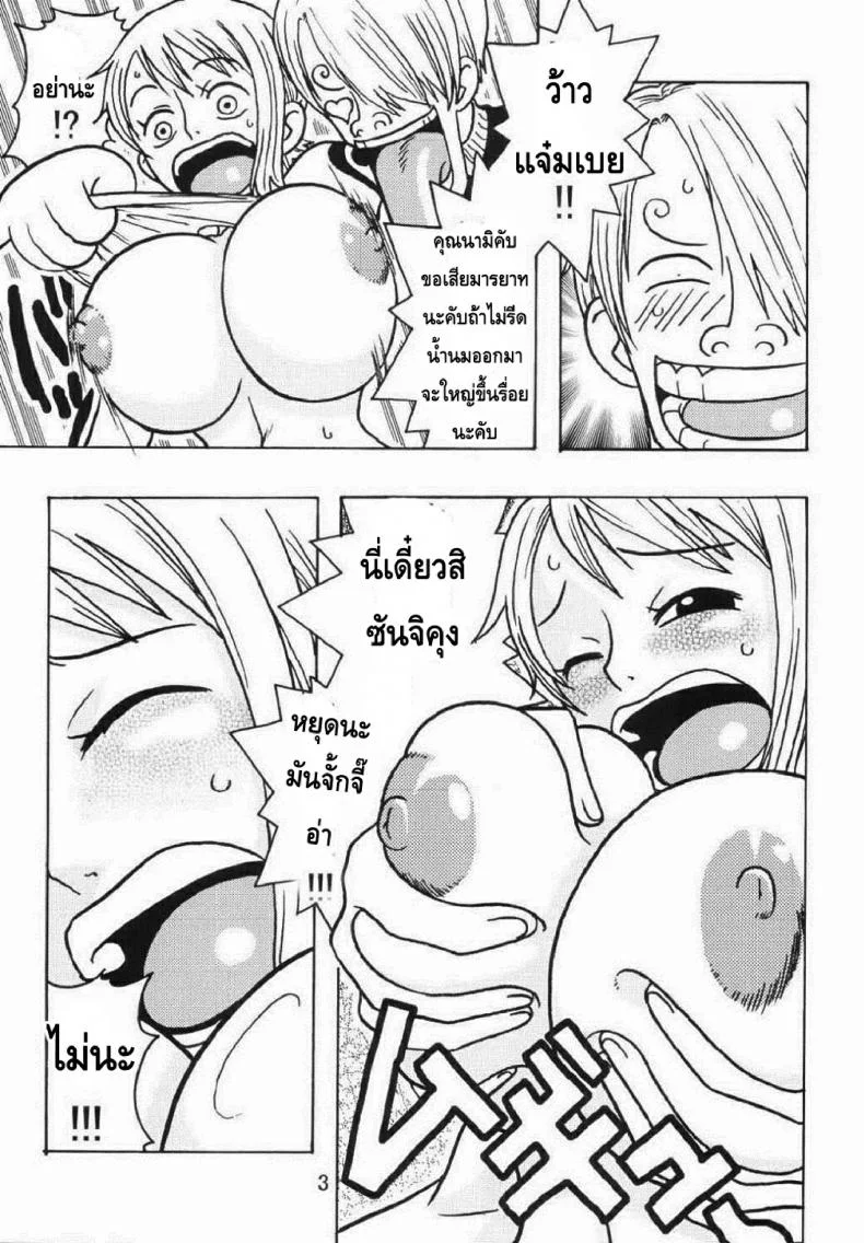 นามิอึ๋มเพราะซันจิ [SaHa] Acid-Head - Nami's Sailing Diary Special หน้า 5