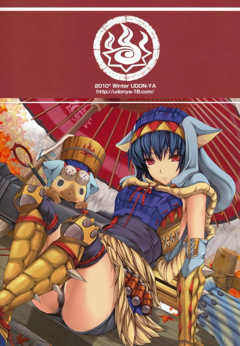 นักล่าสายอ่อย (SC35) [UDON-YA (Kizuki Aruchu, ZAN)] Monhan no Erohon (Monster Hunter)นักล่าสายอ่อย 10 หน้า 41
