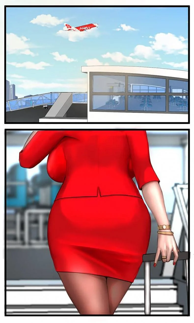 เชิญคุณบินกับนางฟ้า [Scarlet Ann] Milf Airlineเชิญคุณบินกับนางฟ้า 1 หน้า 10