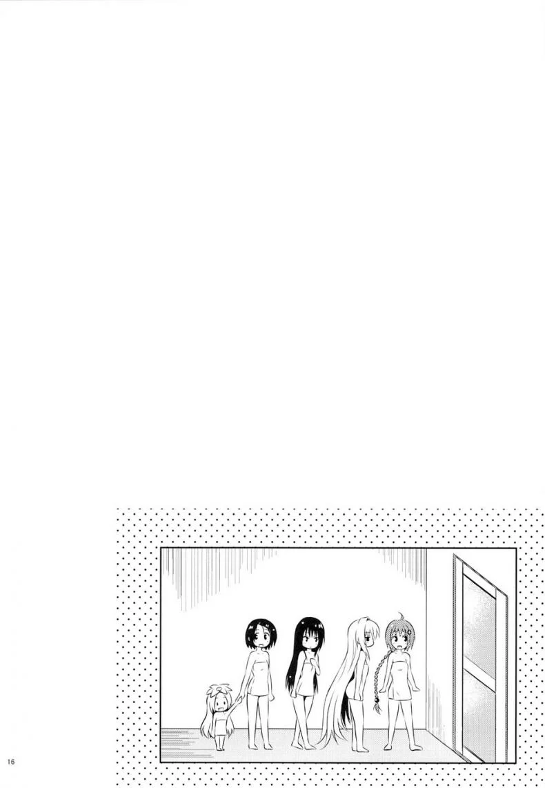 อยู่บ้านสไลด์สาว [Shiawase Kanmiryou (Yuki Tomoshi)] LoLOVE-Ru Darknessอยู่บ้านสไลด์สาว 02 หน้า 15