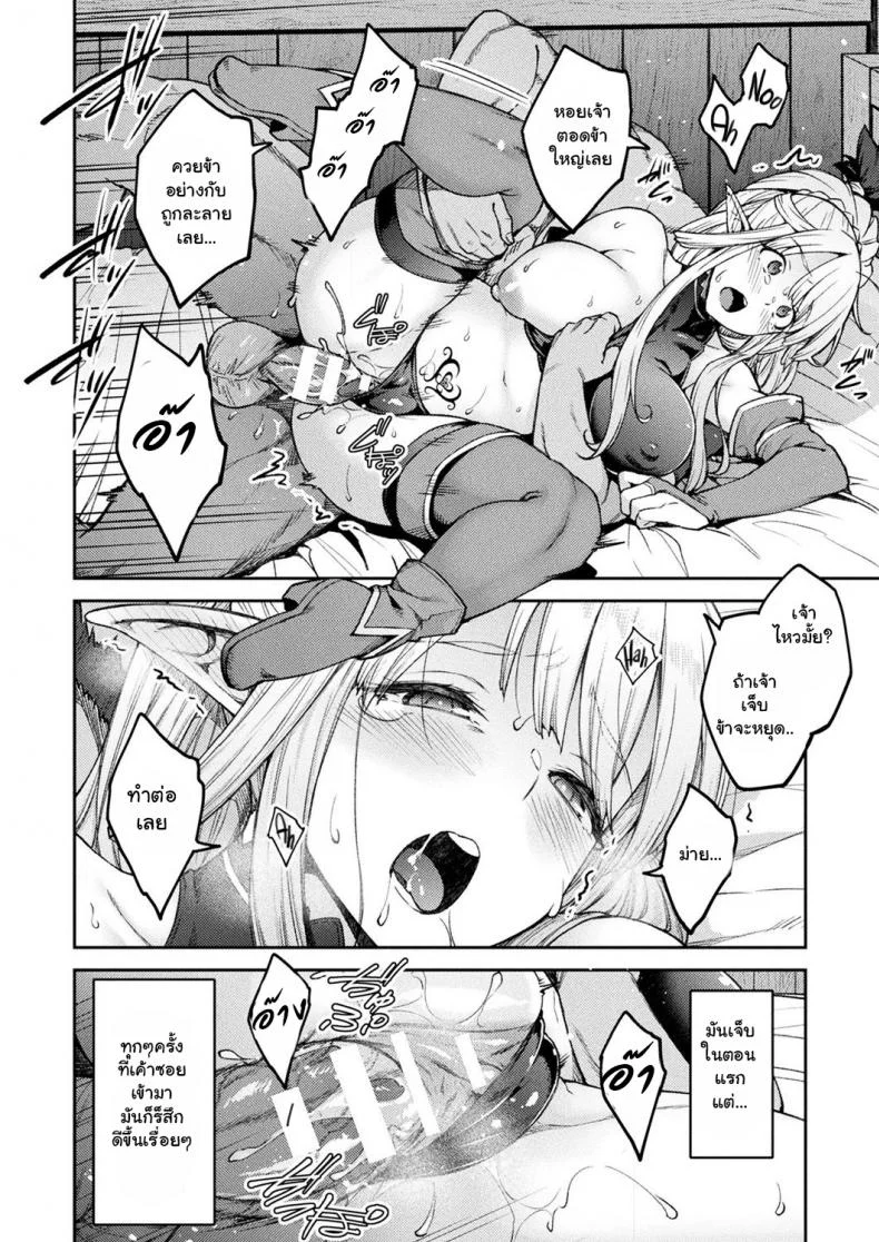 มีลูกกับข้าหน่อยสิ [Hiroya] Himono Erufu, Kozukuri o Suruมีลูกกับข้าหน่อยสิ 1 หน้า 12