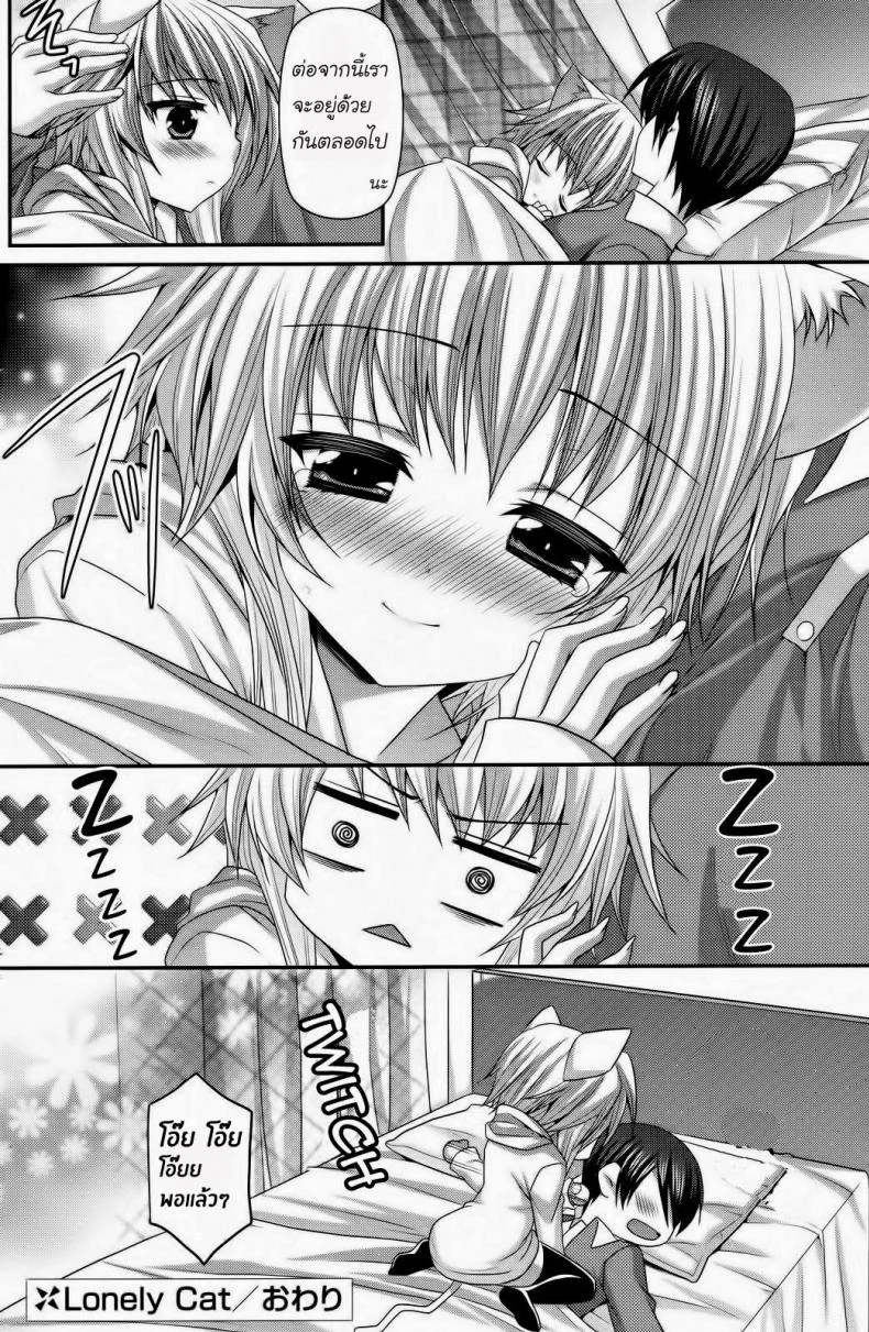 เด็กหูแมว [Suigetsu Arumi] Lonely Cat (Comic Potpourri club 12-2012) หน้า 16