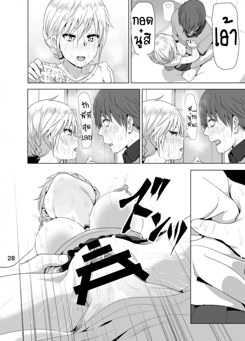 เรื่องของน้องสาวลูกครึ่งนมตู้ม [Supe (Nakani)] Imouto no Oppai ga Marudashi Datta Hanashiเรื่องของน้องสาวลูกครึ่งนมตู้ม 1 หน้า 29