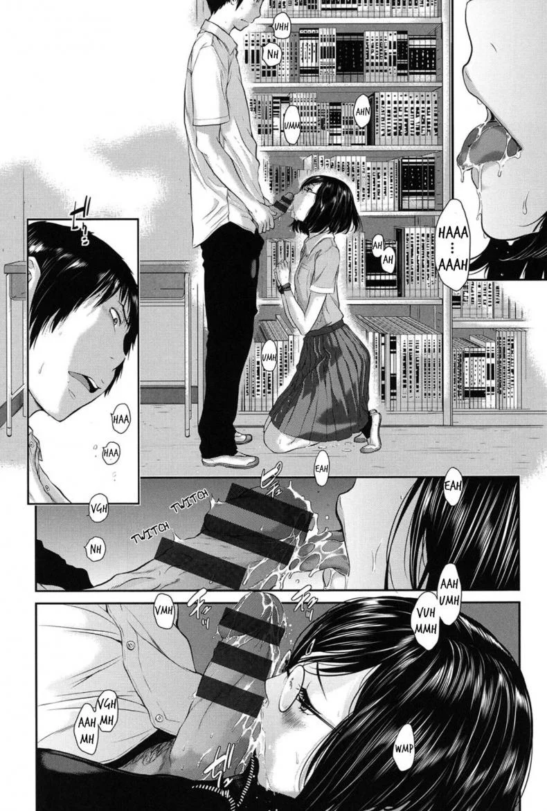 บรรณารักษ์ห้องสมุด [Harazaki Takuma] Dainiku_ Shiritsu Niho Gakuen Koutou Gakkou Goka Yuina 2nd Ward_ Niho Gakuen Private High School Goka Yuina (Seifuku Shijou Shugi -Natsu-) หน้า 12