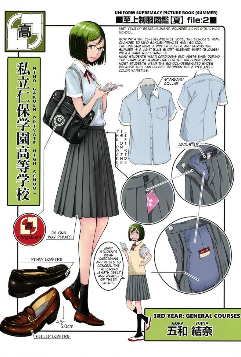 บรรณารักษ์ห้องสมุด [Harazaki Takuma] Dainiku_ Shiritsu Niho Gakuen Koutou Gakkou Goka Yuina 2nd Ward_ Niho Gakuen Private High School Goka Yuina (Seifuku Shijou Shugi -Natsu-) หน้า 28