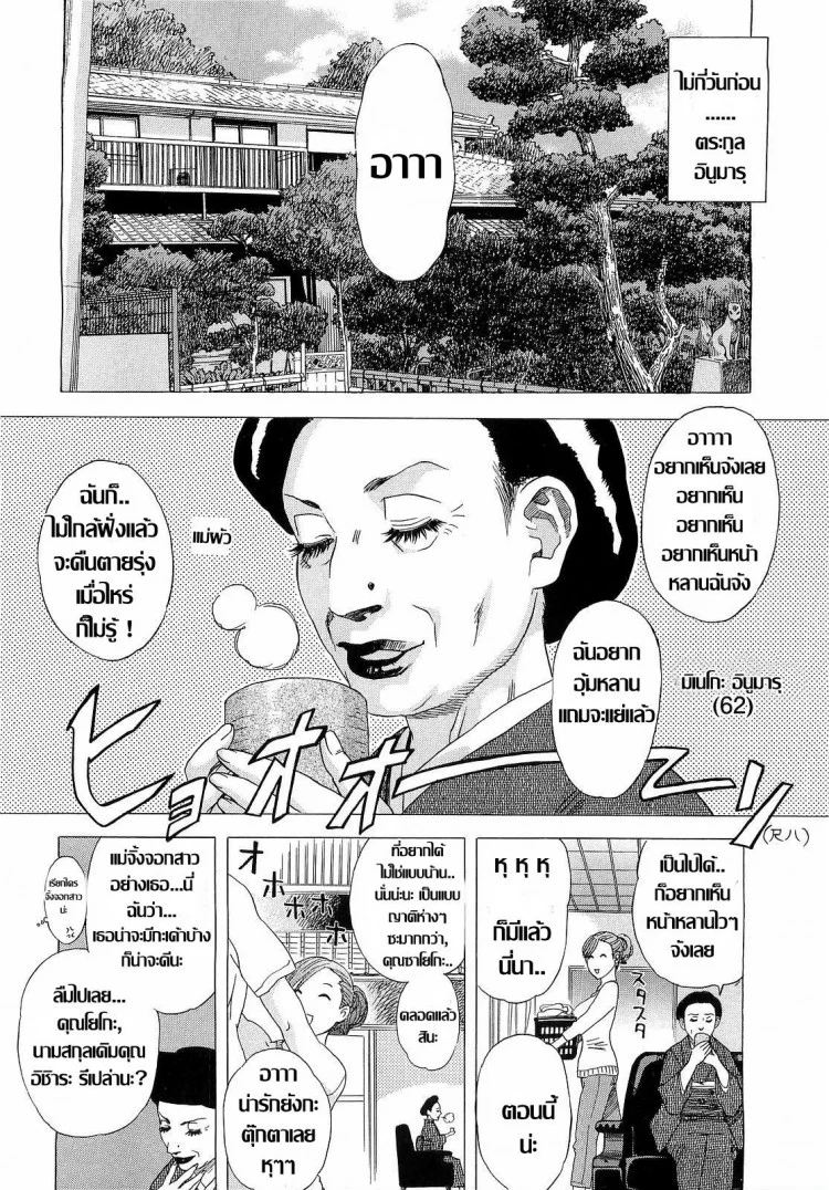 ทำได้หมดเพื่ออุ้มหลาน [Tenjiku Rounin] Inumaru-ke no Oku-sama | The Madam of the Inumaru House (COMIC Megastore H 2009-05) หน้า 4