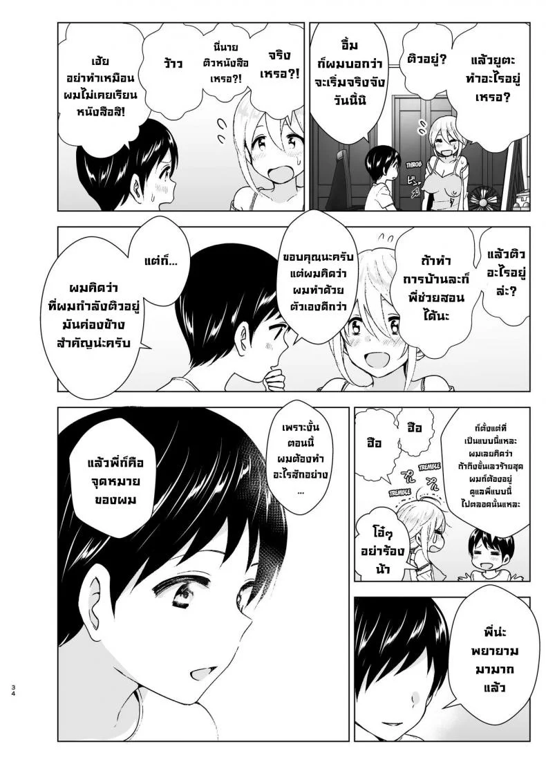 เมื่อก่อนพี่เคยดูดี [Supe (Nakani)] Mukashi wa Kakko Yokattaเมื่อก่อนพี่เคยดูดี 1 หน้า 33