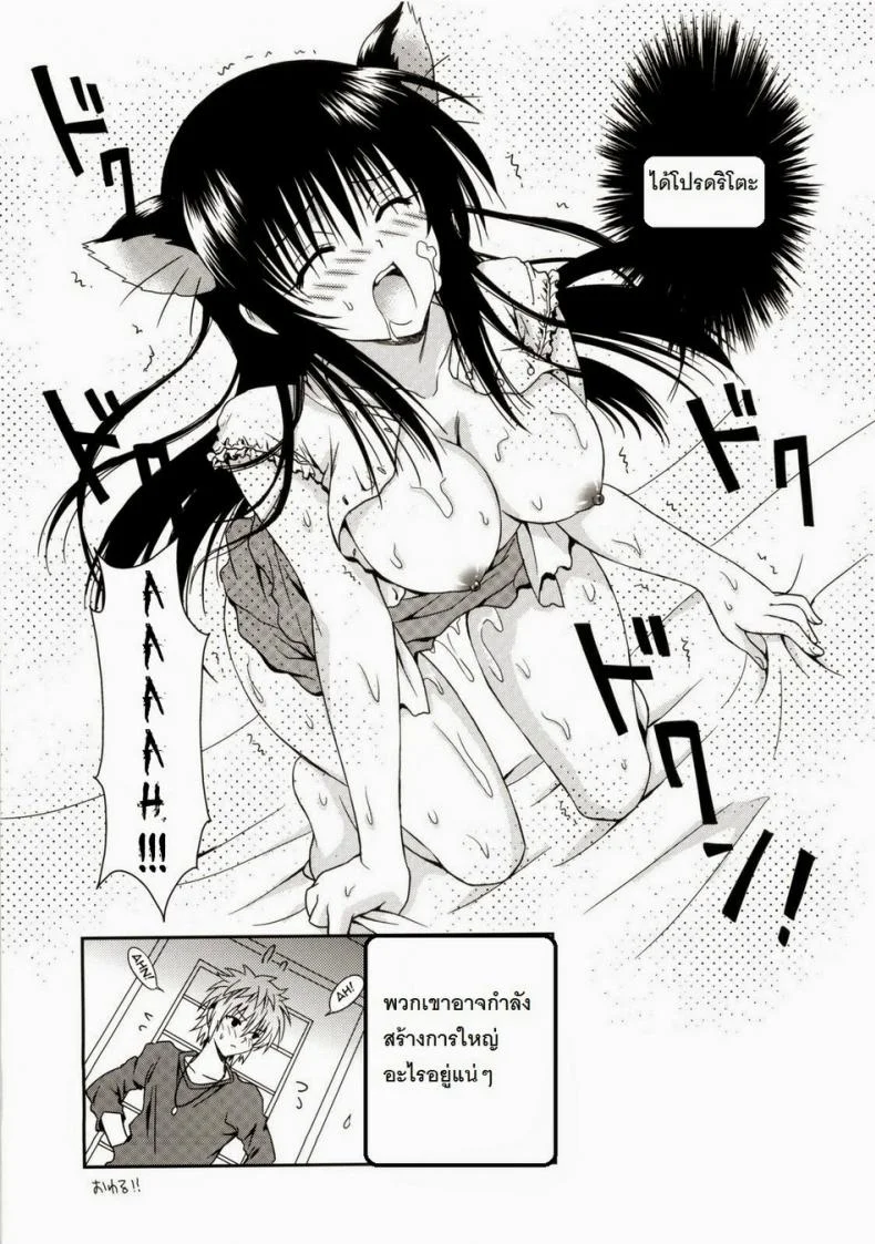 ชุดเค้กน่าลิ้มลอง [Usausa (Akira)] Cream Yui Nyan! (To LOVEru) หน้า 21