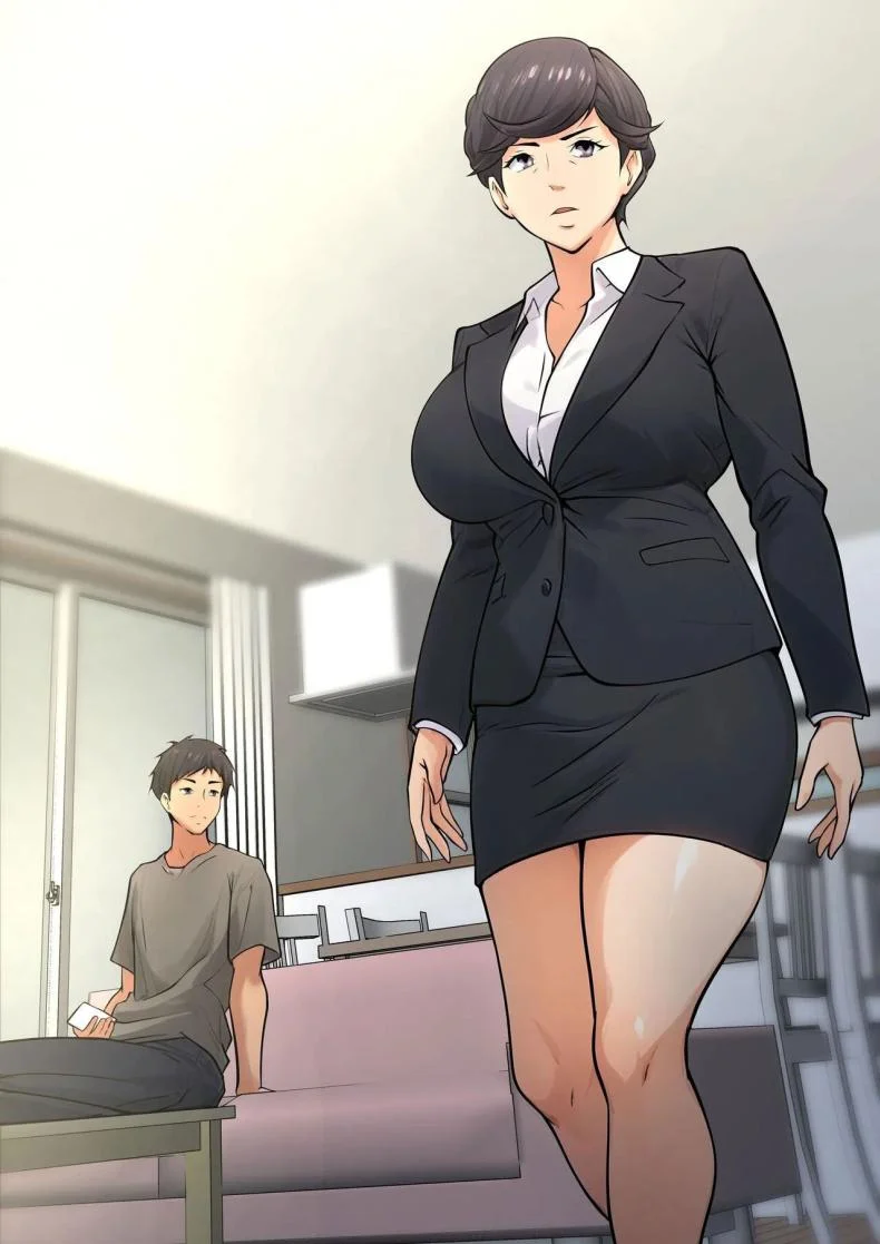 มันจำเป็นต้องทำ [Pentacle (Shimipan)] Shikatanaku kāchan to sekkusu shimasu - I Have No Choice But to Have Sex with My Mother หน้า 25
