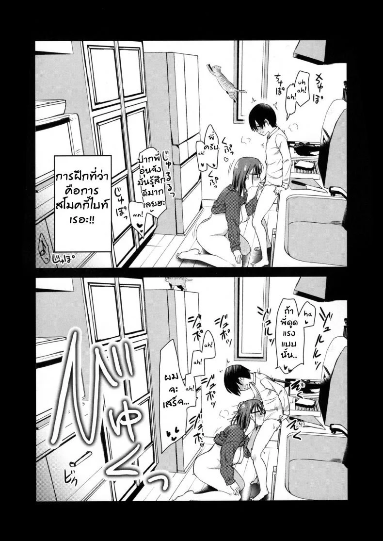กล้องส่องแมว (COMITIA131) [Shin Hijiridou Honpo (Hijiri Tsukasa)] Pet Mimamori Camera ni Ane to Otouto no Sex ga Utsutteta หน้า 9