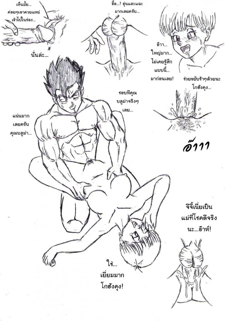 โกฮัง x บลูม่า Gohan x Bulma (Dragonball Z) หน้า 6