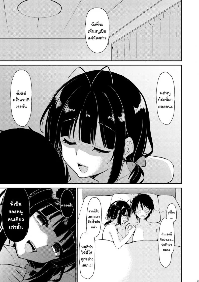 [PigPanPan (Ikura Nagisa)] Boku wa Imouto ni Sakaraenai - I cannot go against my sister หน้า 22