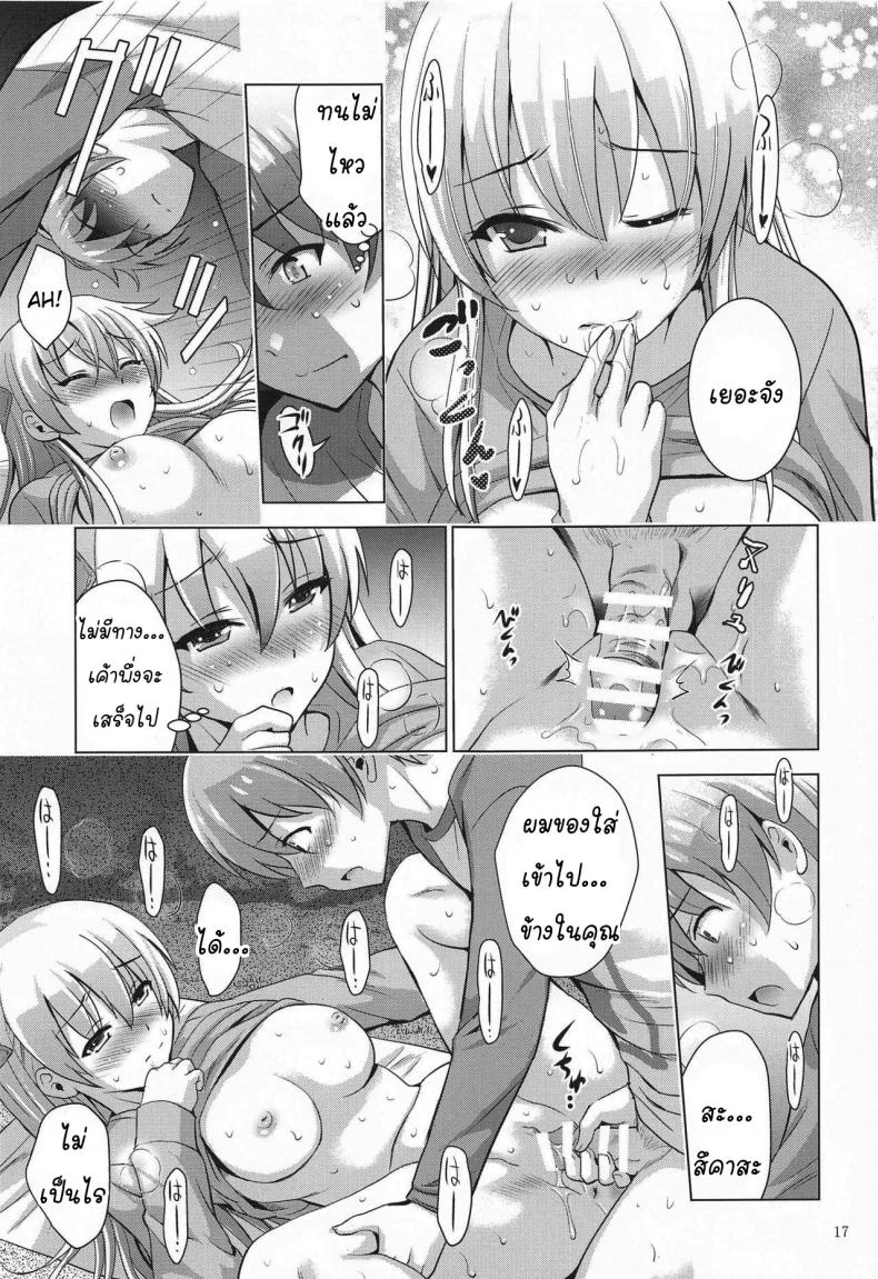 ถ้าห้องไม่ว่าง ข้างทางก็ได้  (COMIC1 17) [Studio BIG-X (Arino Hiroshi)] MOUSOU THEATER 66 (Tonikaku Kawaii) หน้า 16