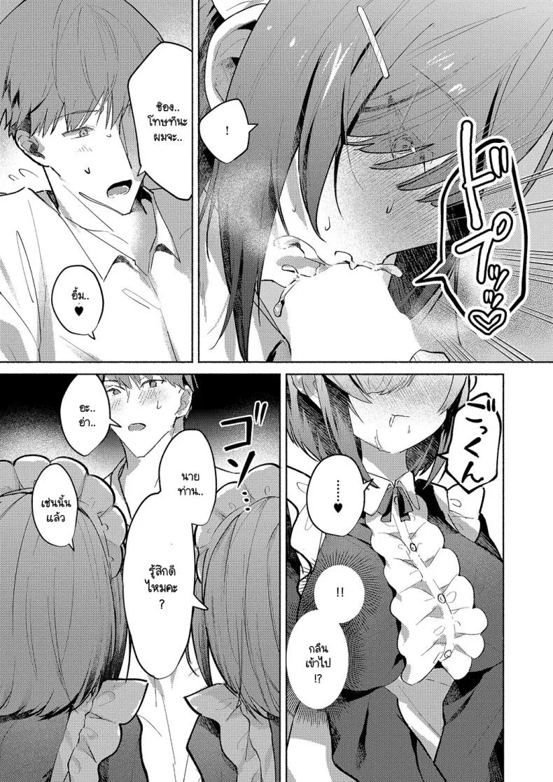 เมดแฝดสองพี่น้องบริการนายท่านสุดหัวใจ [Tororo Ganen] Twins Maid Service หน้า 13