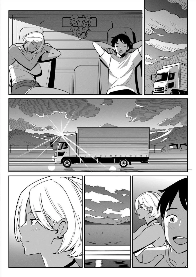 สาวรถบรรทุกกับเด็กหนุ่มหนีออกจากบ้าน [Alps1mando]Truckgirl to Iedeboy Otona he no tabi หน้า 40