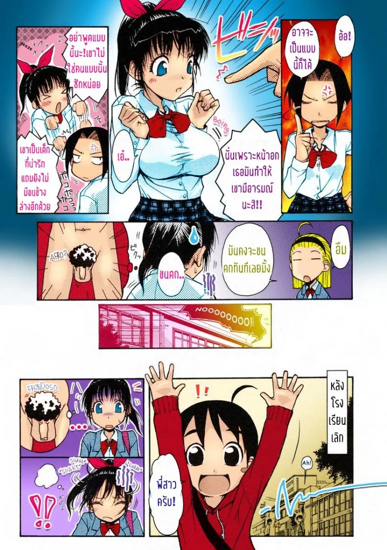 อย่าทำแบบนี้ไม่ว่ากับใคร เข้าใจไหม [Isorashi] Onee-chan Senyou! (COMIC Megastore H 2005-07) หน้า 5