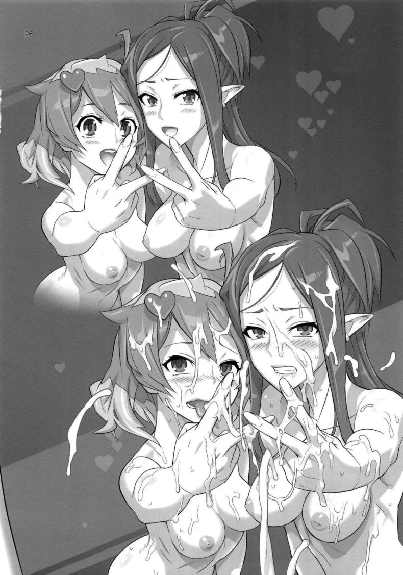 ไหนว่าออกไปแล้วไง [Digital Accel Works (INAZUMA)] MIRAGE MIRAGE (Macross Delta) หน้า 25