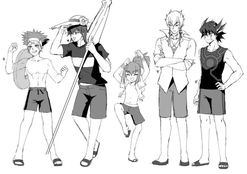 ดูเอลกลางทะเล [Miburi (MIBRY)] Samakani (Yu-Gi-Oh! 5D's) หน้า 38