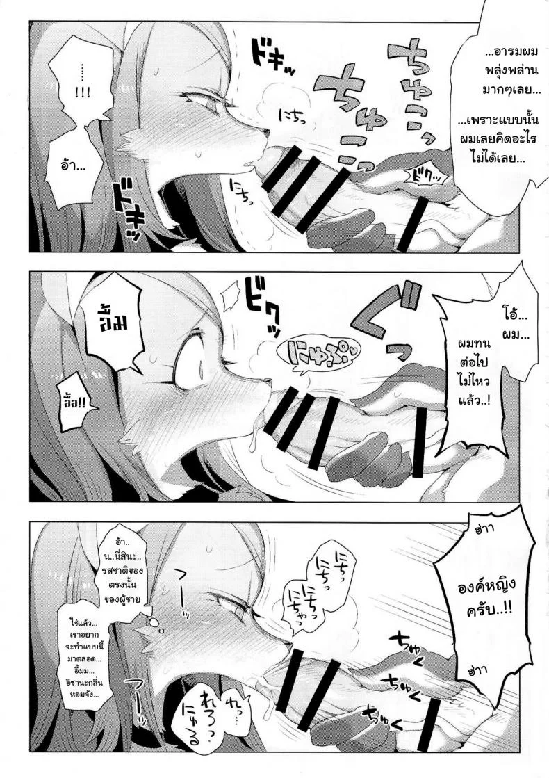 องค์หญิงตัวใหญ่ (Kemoket 4) [Denkishiki (Rikose)] Hatsuhime Yuugi หน้า 13
