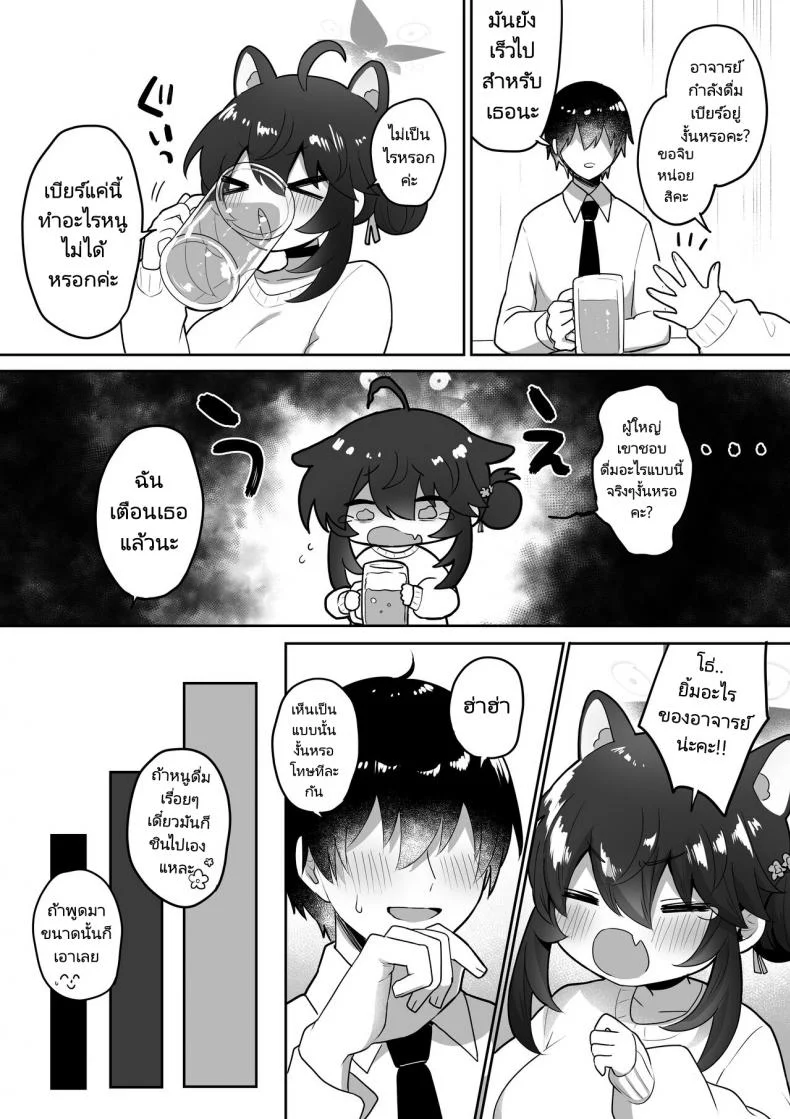 สอนหนูให้เป็นภรรยาของอาจารย์หน่อยสิคะ [Dangai Zeppeki (Muchimo)] Hatachi ni Natte mo Chiisai Mama no Kaede o Onaho Mitai ni Hamemakuru Love Love Ecchi Hon หน้า 7